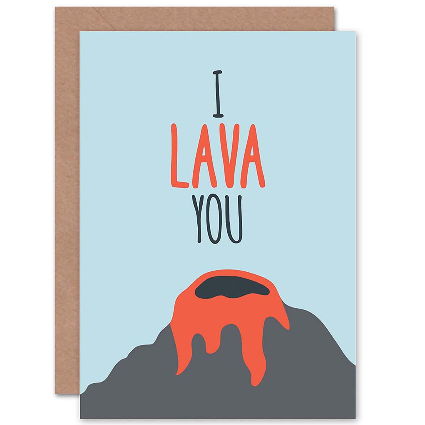 Lava You Partner Anniversary Love Romantic Card