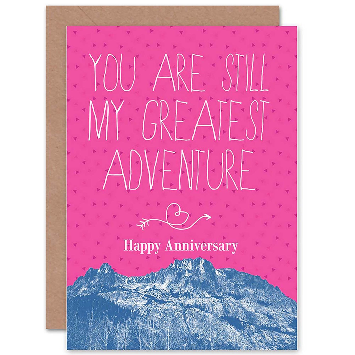 Still My Greatest Adventure Romantic Pink Good Bye Card
