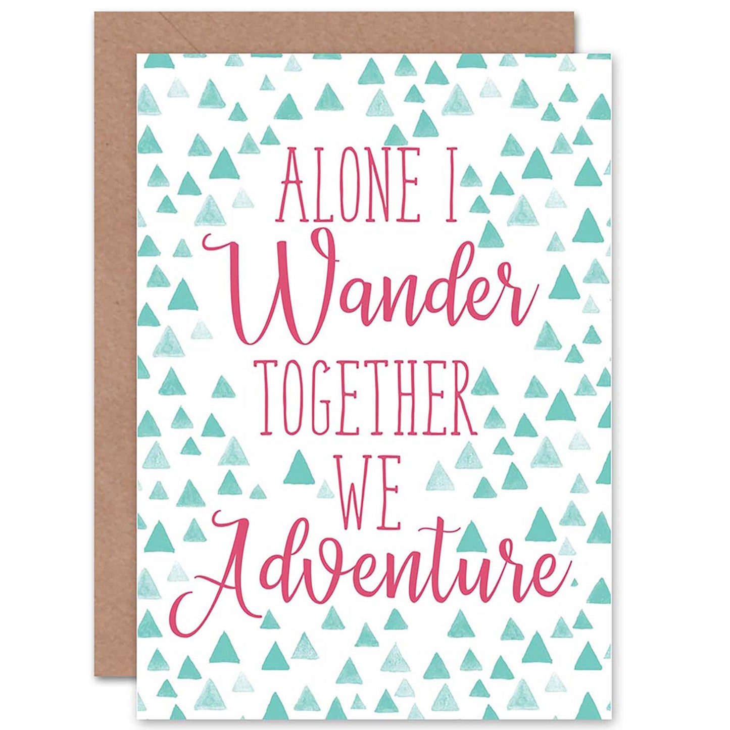 Together We Adventure Partner Romantic Card