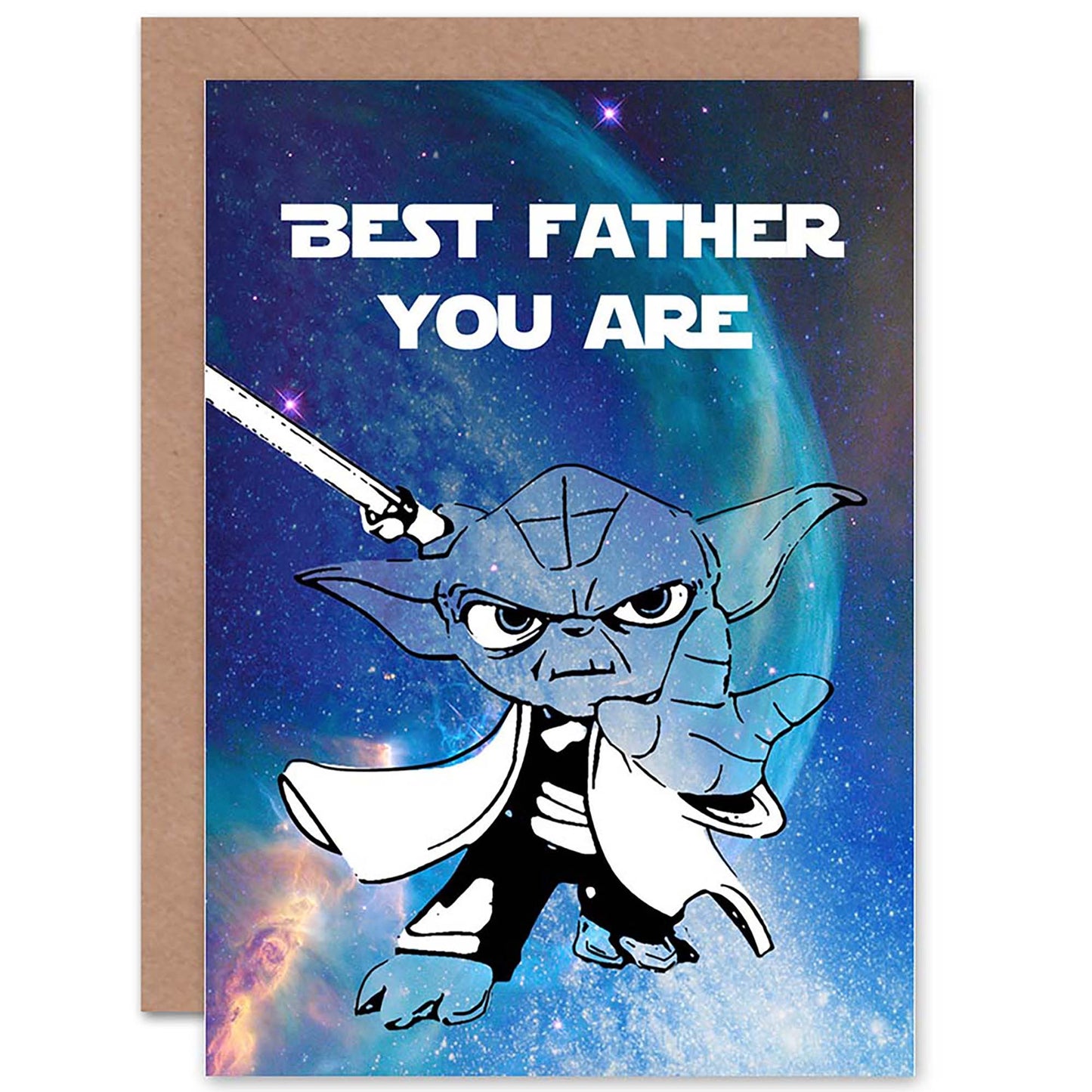 Best You Are Jedi Dad Space Master Father's Day Card