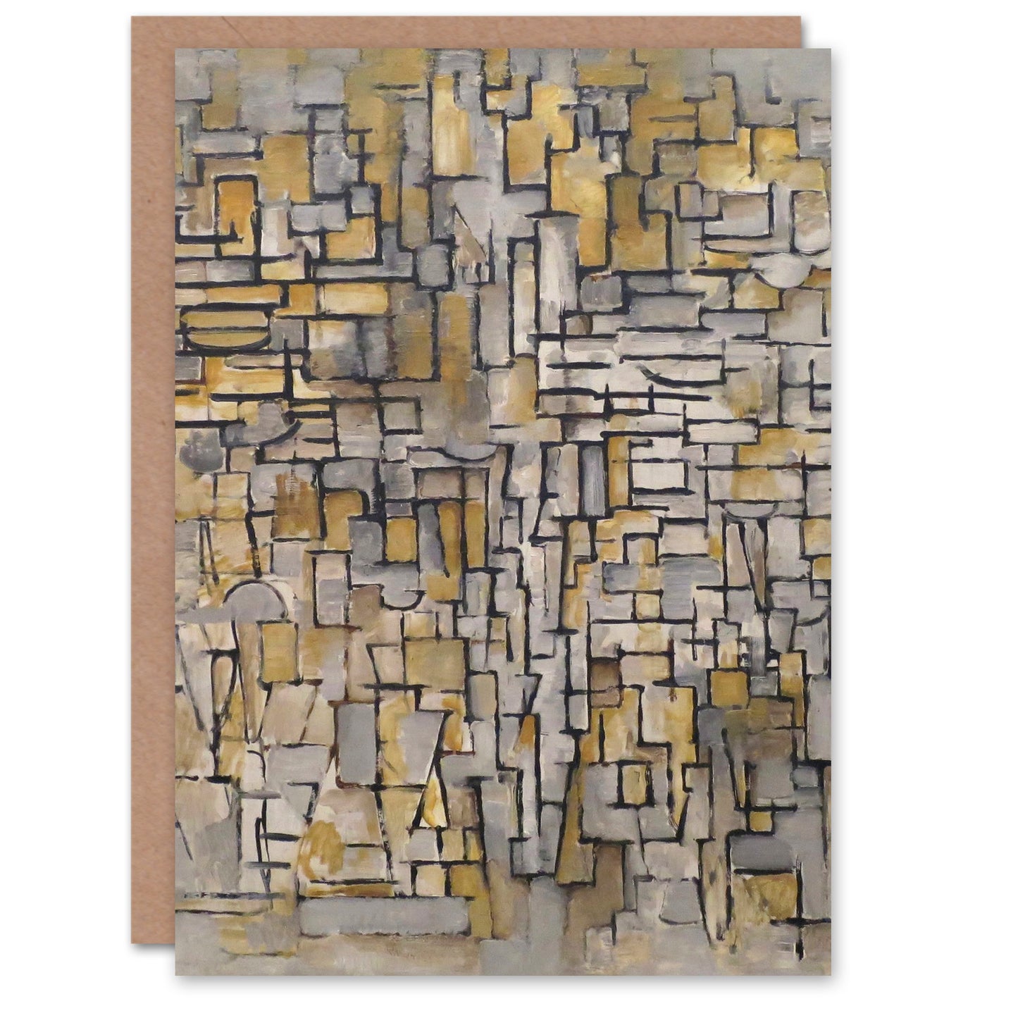 Piet Mondrian Art Card Tableau No 2 Composition No VII