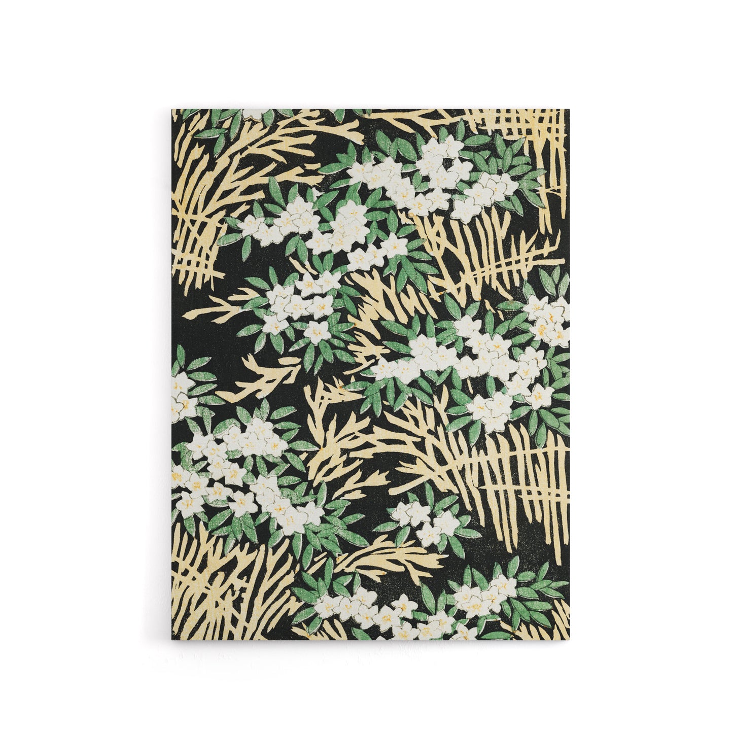Abstract Floral Forest Pattern Canvas Wall Art Print Bijutsukai