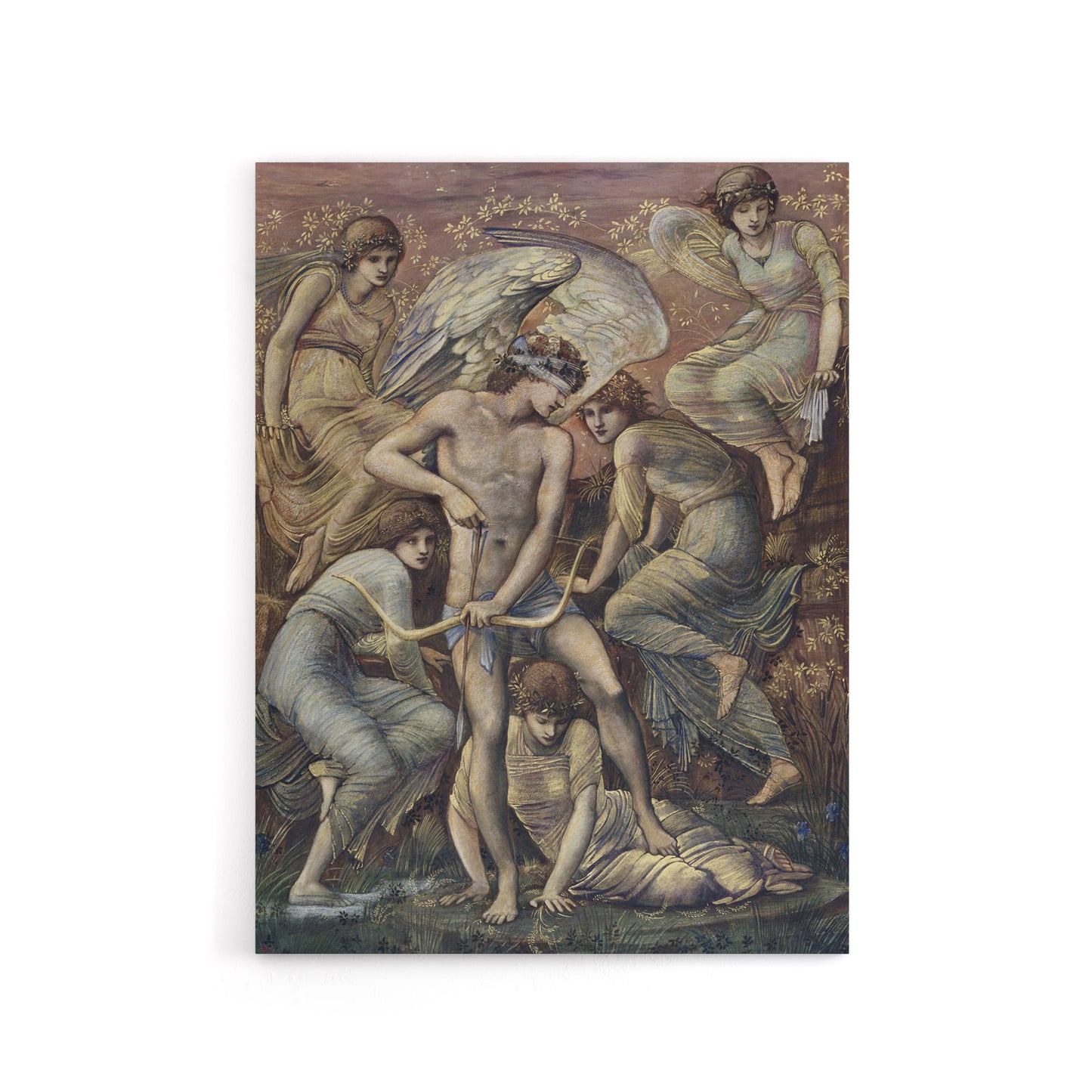 Cupid's Hunting Fields Canvas Wall Art Print Edward Burne Jones