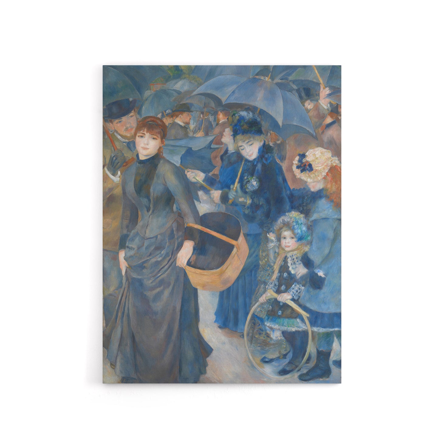 The Umbrellas Oil Painting Renoir Vintage Canvas Wall Art