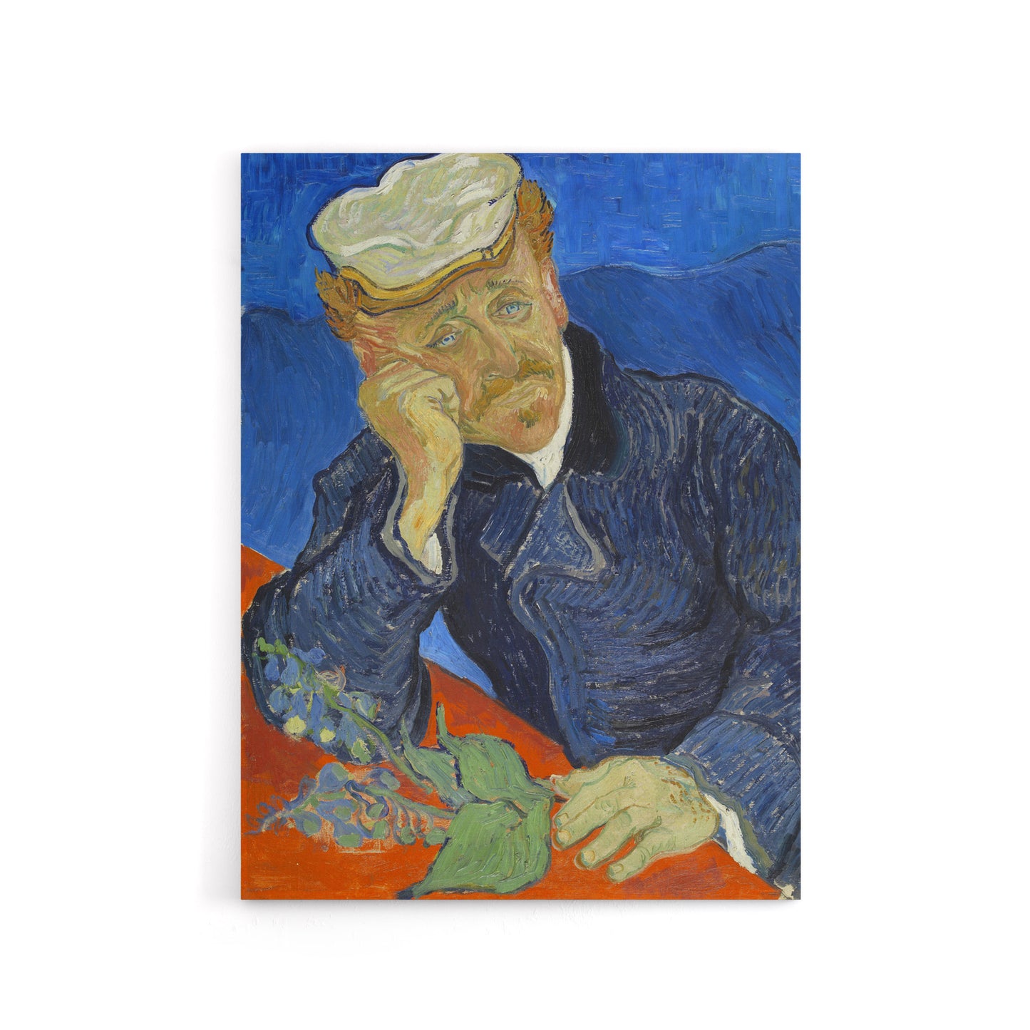 Dr Paul Gachet Portrait Van Gogh Vintage Canvas Wall Art