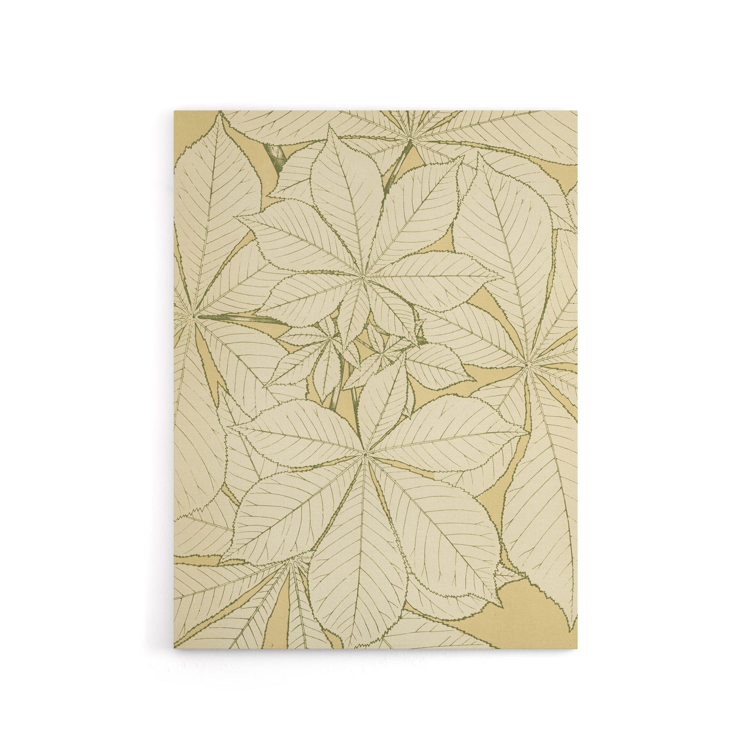 Leaves From Nature No 1 Botanical Jones Vintage Canvas Wall Art