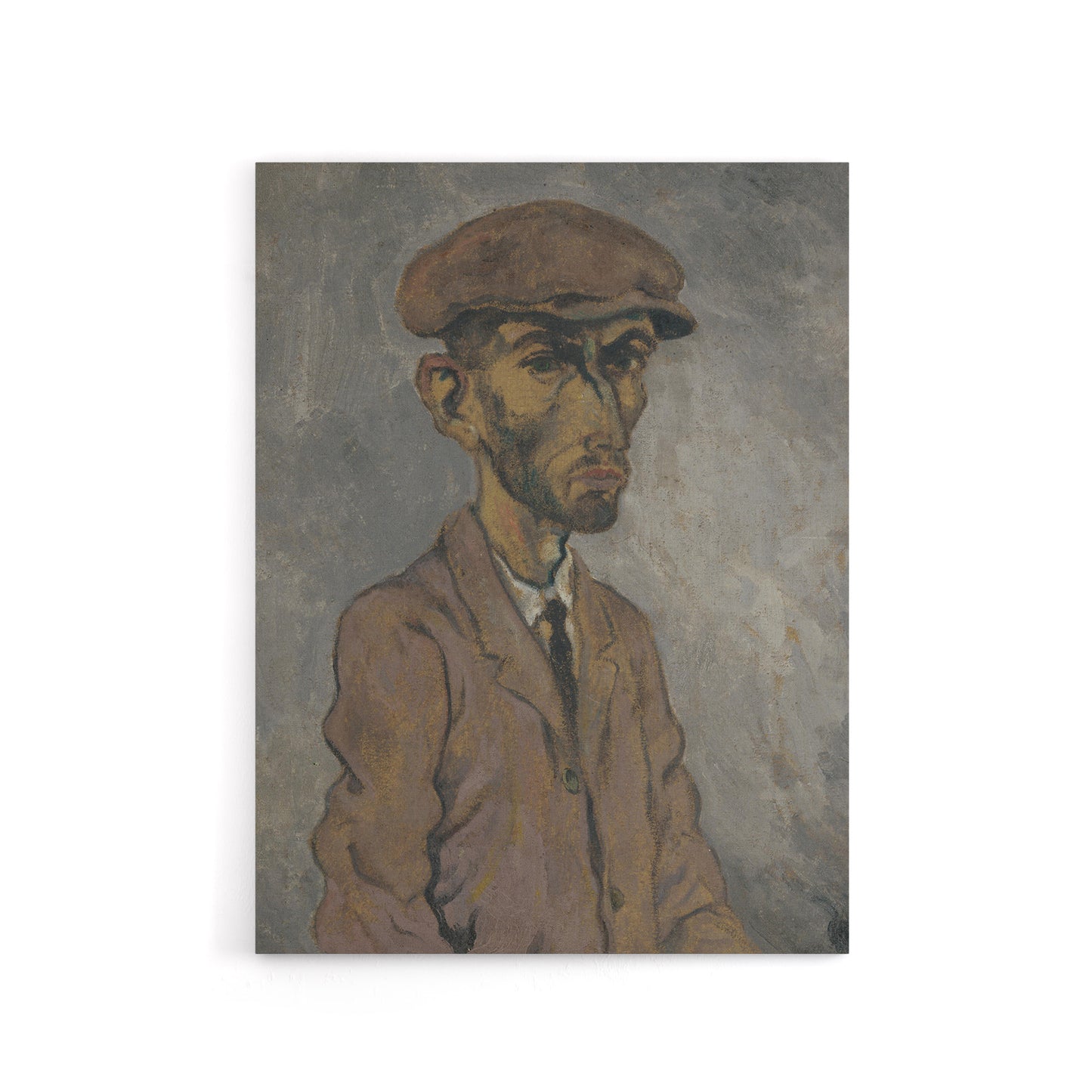 Artists Self Portrait Arnold Weisz Kubincan Canvas Wall Art