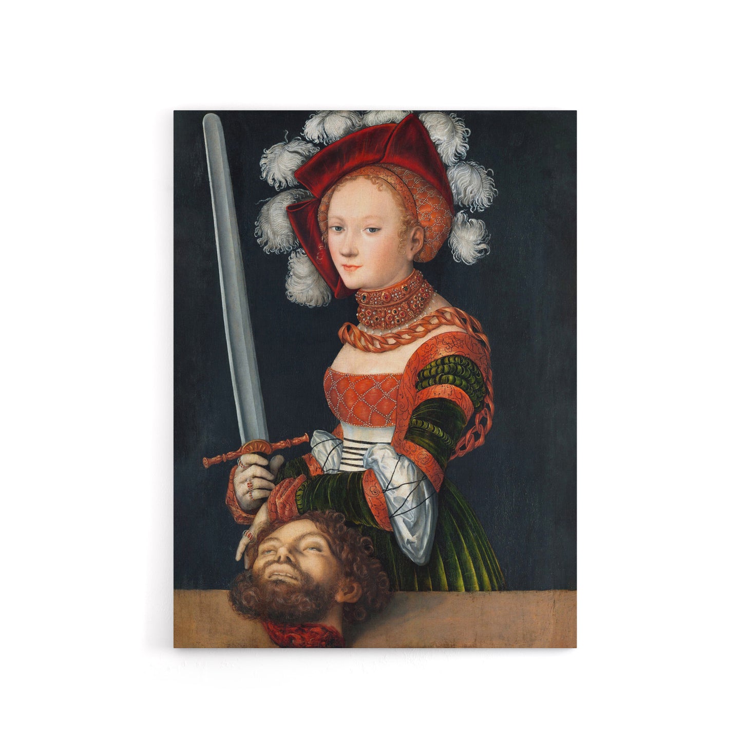 Lucas Cranach Judith With The Head of Holofernes Canvas Wall Art Print