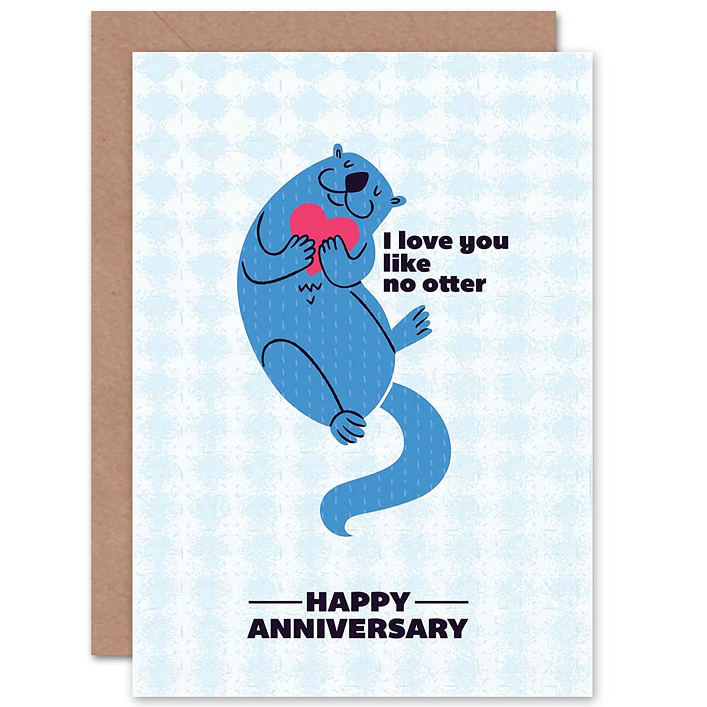 Love Like No Otter Partner Romantic Card