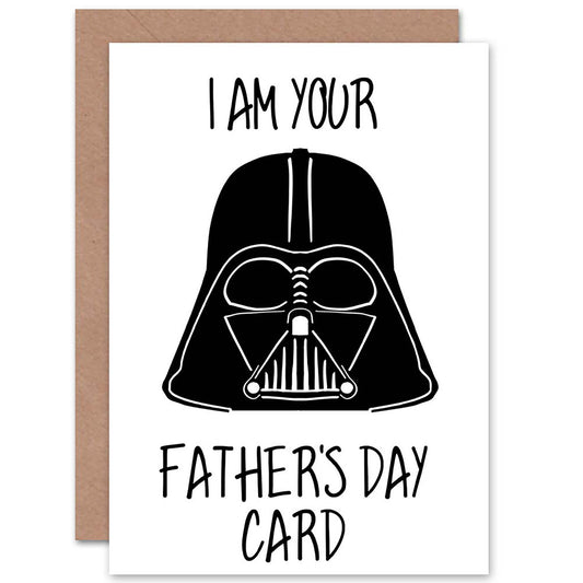 Vader I Am Your Father Father's Day Card