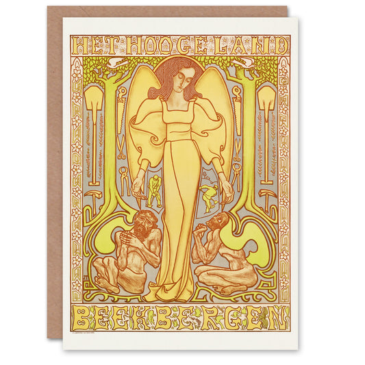 Jan Toorop Het Hoogeland Beekbergen Institution Greetings Card