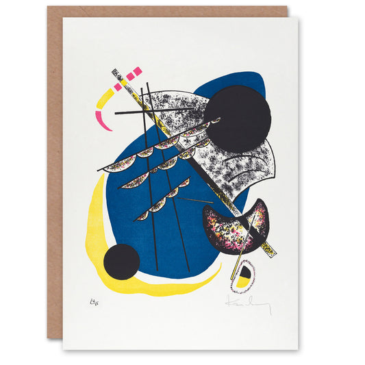 Wassily Kandinsky Art Card Small Worlds II Abstract Painting