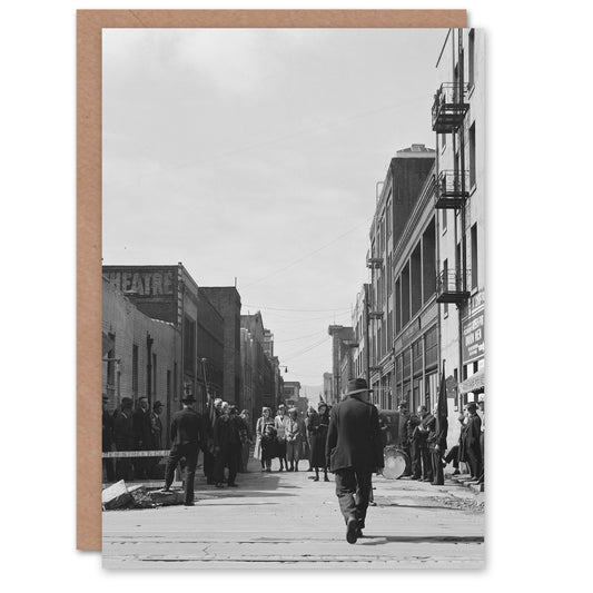 Dorothea Lange Art Card Preaching Salvation Army San Francisco