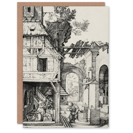 Albrecht Durer Art Card The Nativity Birth of Jesus Christ
