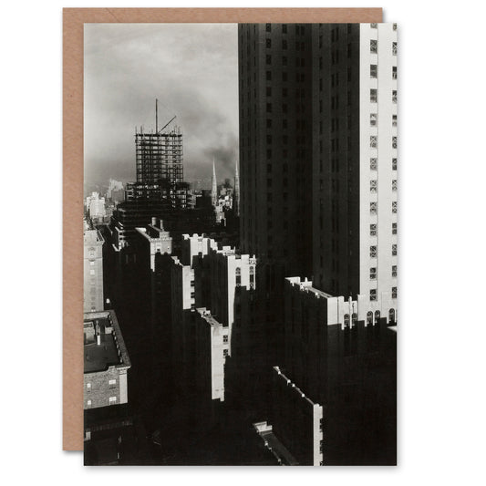 Alfred Stieglitz Art Card View from the Shelton New York Cityscape