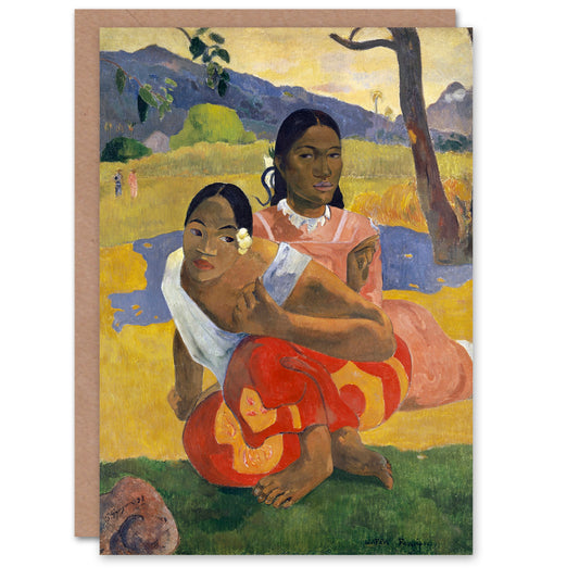 Paul Gauguin Art Card When Will You Marry Oil Painting