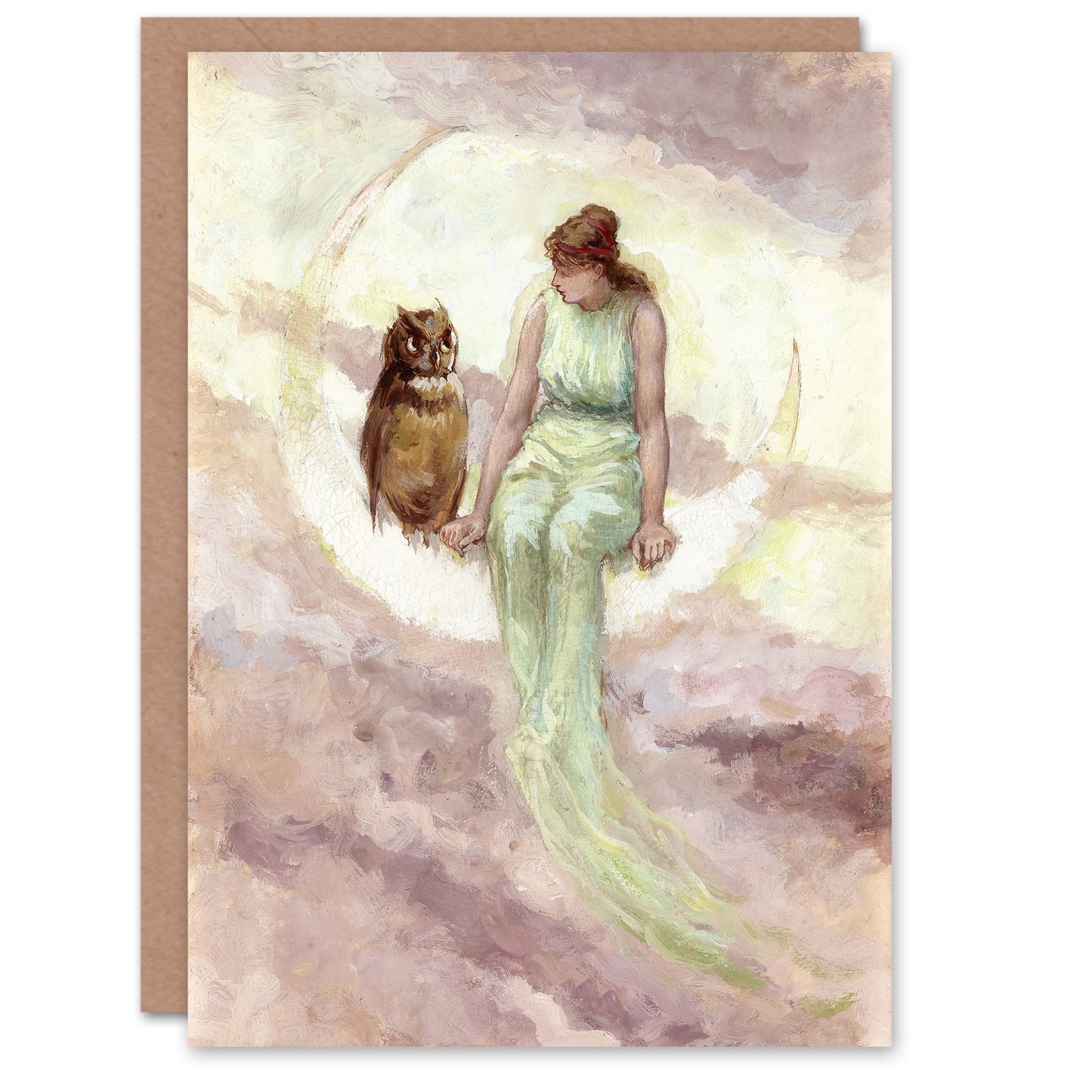 Frederick Stuart Church The Witch's Daughter Art Greeting Card