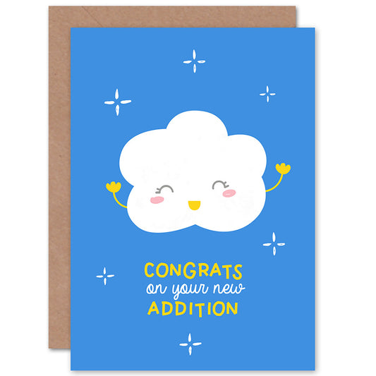 Cloud Congratulations Congratulations Card