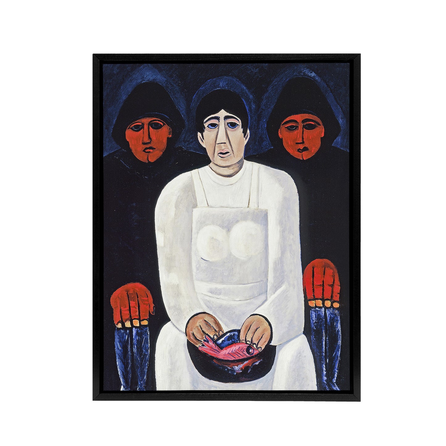 The Lost Felice Oil Painting Marsden Hartley Black Framed Canvas Wall Art