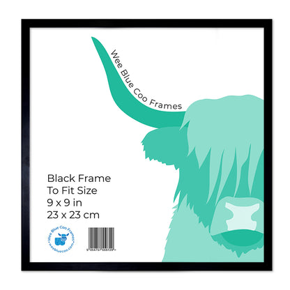 9x9 Inch Wooden Picture Frame