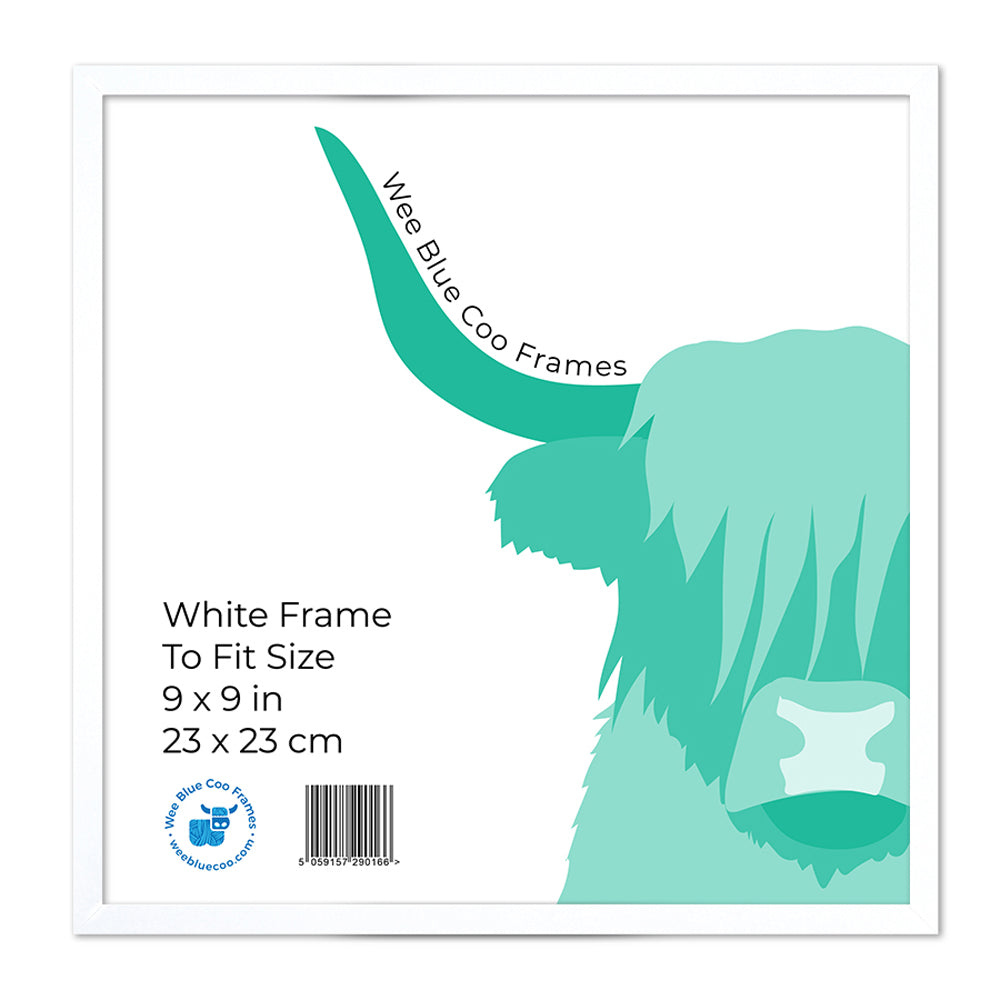 9x9 Inch Wooden Picture Frame