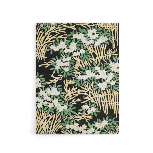 Abstract Floral Forest Pattern Canvas Wall Art Print Bijutsukai