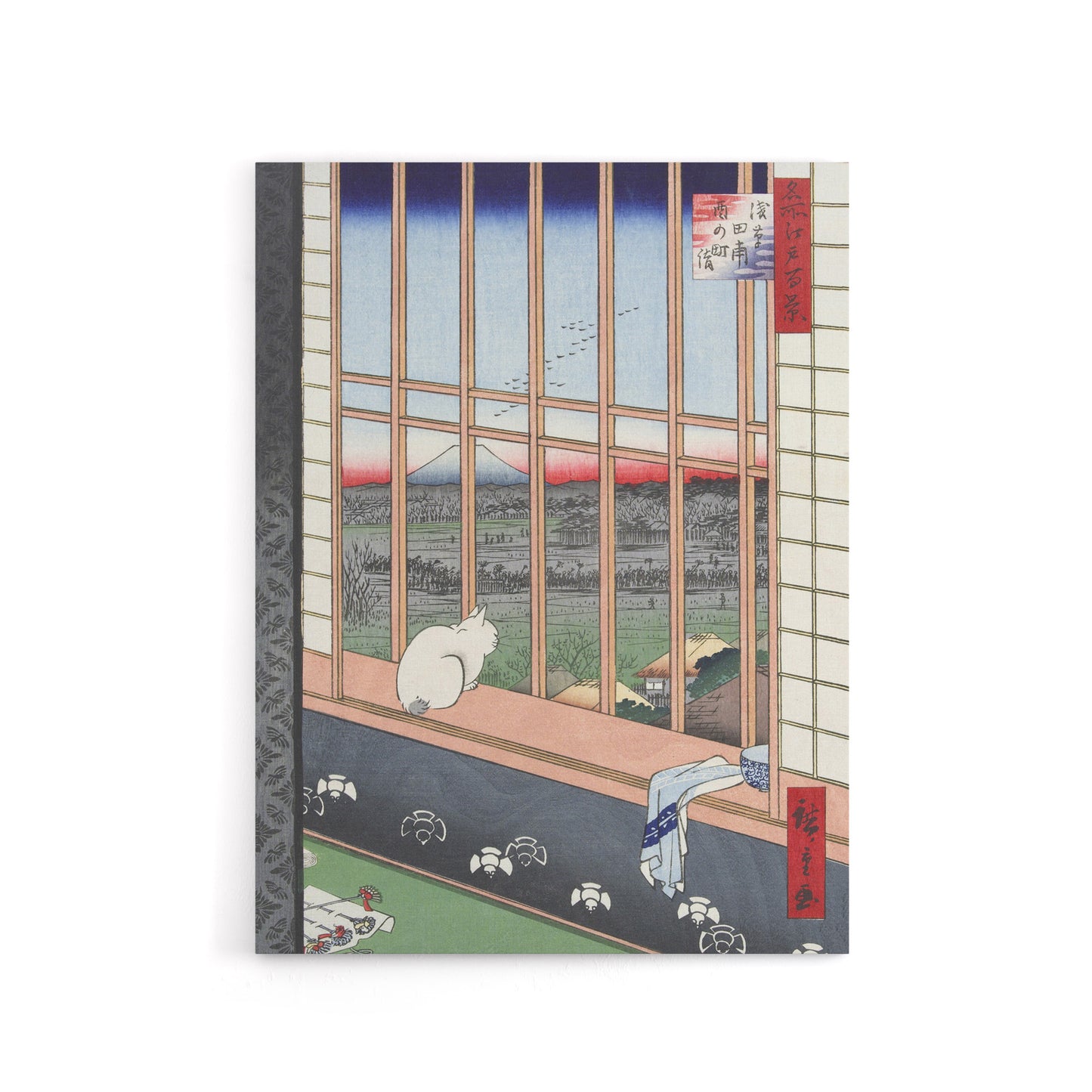 Revelers Return Festival Japanese Canvas Wall Art Print Hiroshige