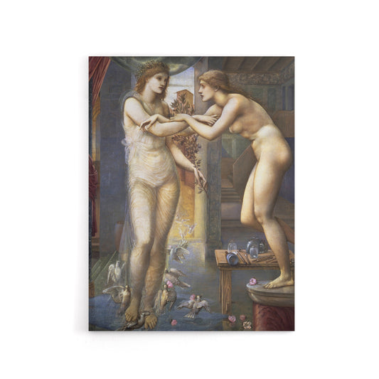 Aphrodite and Galatea Canvas Wall Art Print Edward Burne Jones