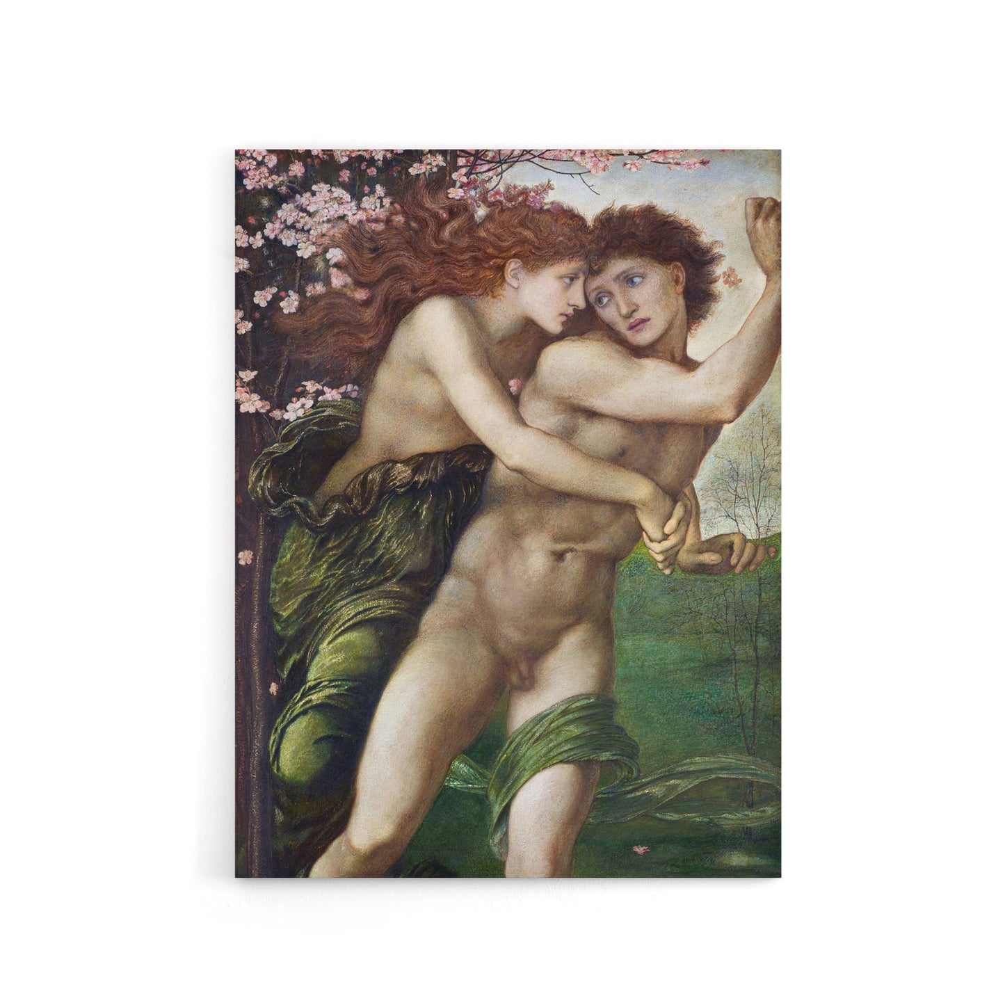 Phyllis and Demophoon Canvas Wall Art Print Edward Burne Jones