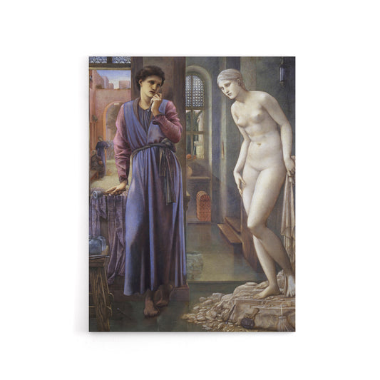 Pygmalion and Galatea Canvas Wall Art Print Edward Burne Jones