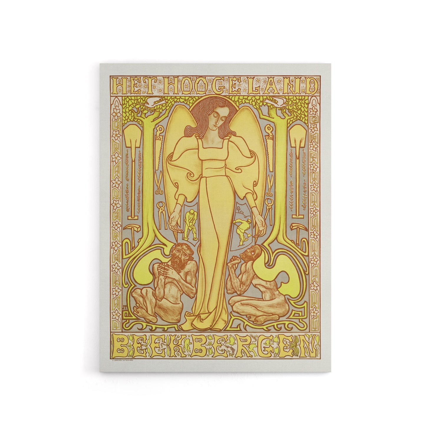 Het Hoogeland Beekbergen Institution Canvas Wall Art Print Toorop