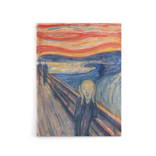 The Scream Iconic Painting Munch Vintage Canvas Wall Art