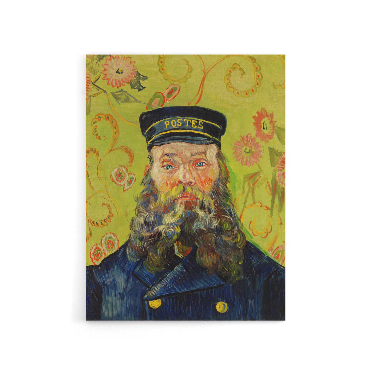 The Postman Joseph Roulin Van Gogh Vintage Canvas Wall Art