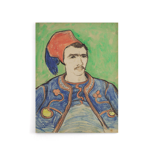 The Zouave Infantryman Van Gogh Vintage Canvas Wall Art