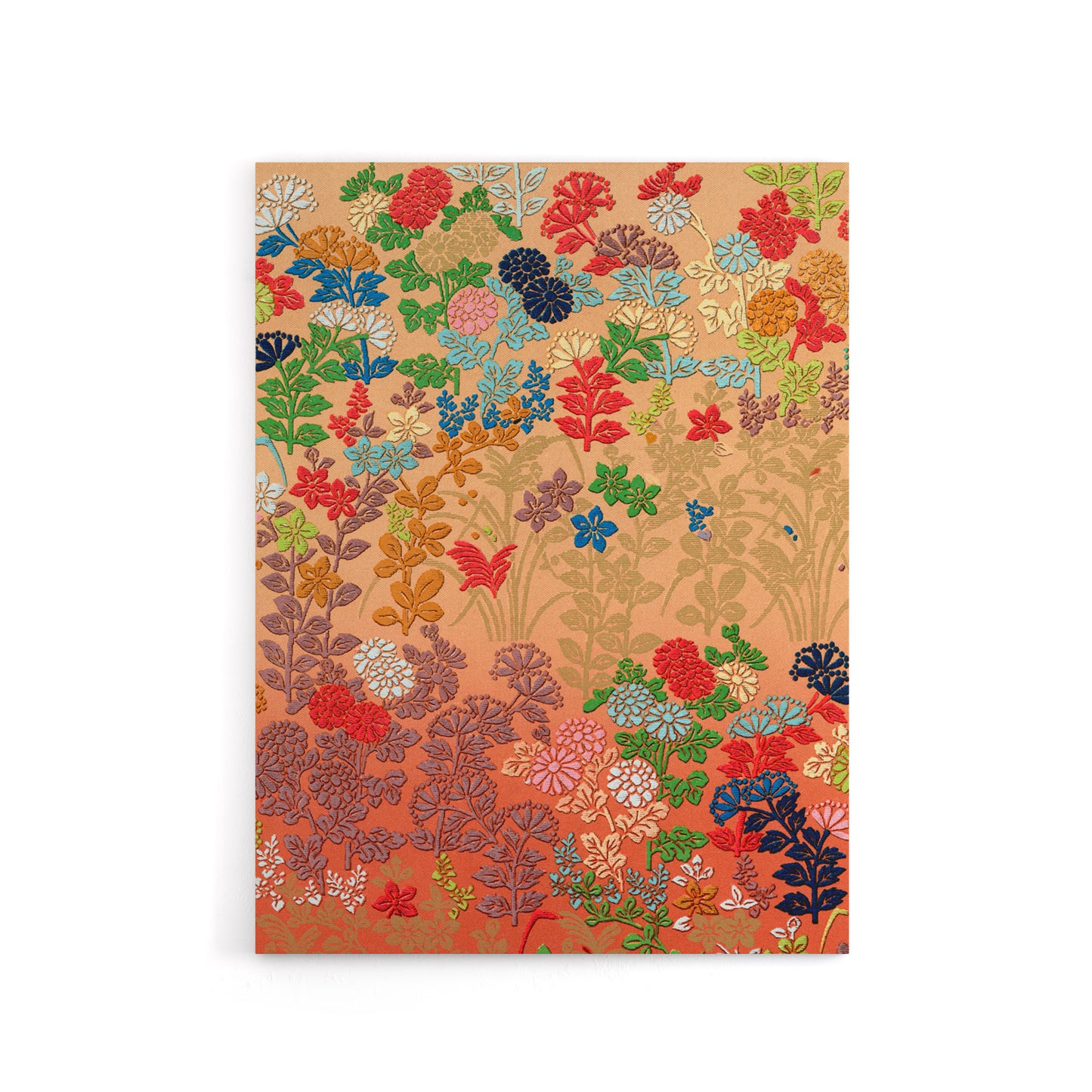 Floral Japanese Fan Pattern G A Audsley Vintage Canvas Wall Art