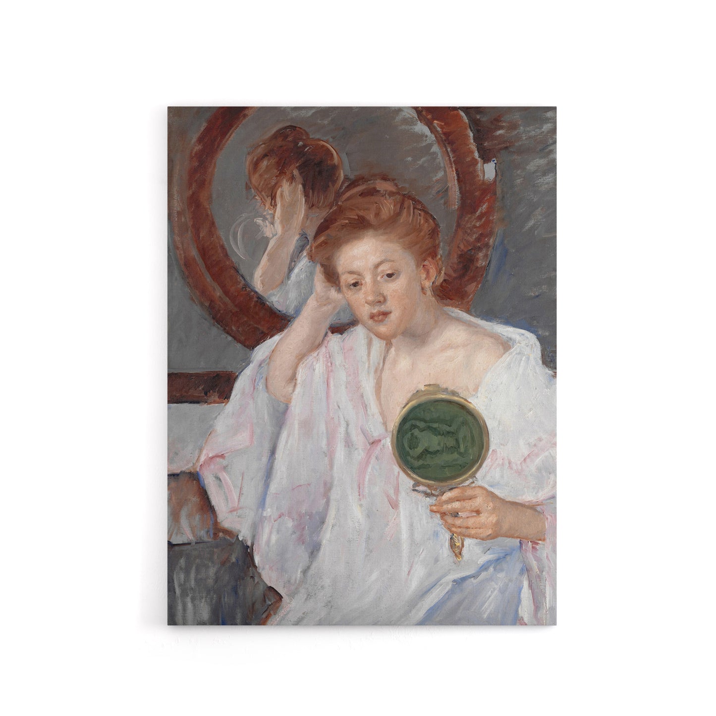 Denise at Her Dressing Table Cassatt Vintage Canvas Wall Art