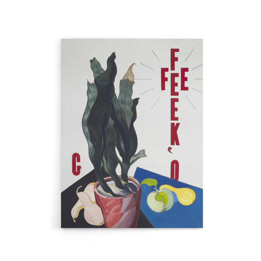 O Keeffe Stylised Poster Portrait Demuth Canvas Wall Art Print