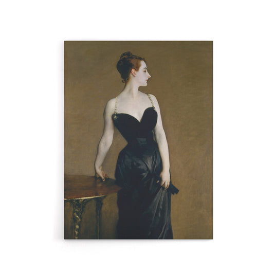 Madame X Portrait Painting Sargent Canvas Wall Art Print