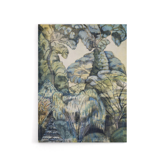Trees in Bird Garden Iver Heath Paul Nash Canvas Wall Art Print