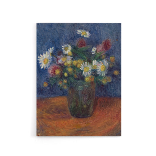 Flower Bouquet in Vase Still Life Glackens Canvas Wall Art Print