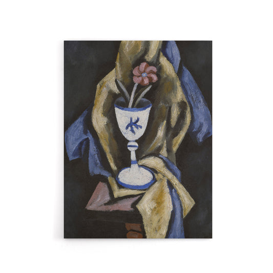 Still Life No 15 Flower in Goblet Hartley Canvas Wall Art