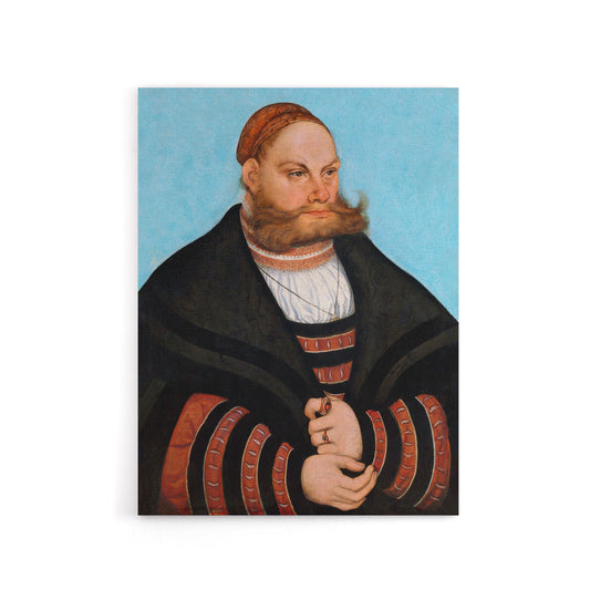 Lucas Cranach Portrait of Lukas Spielhausen Canvas Wall Art Print